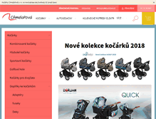 Tablet Screenshot of chmelarova.cz
